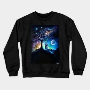 Secret rendevous after midnight Crewneck Sweatshirt